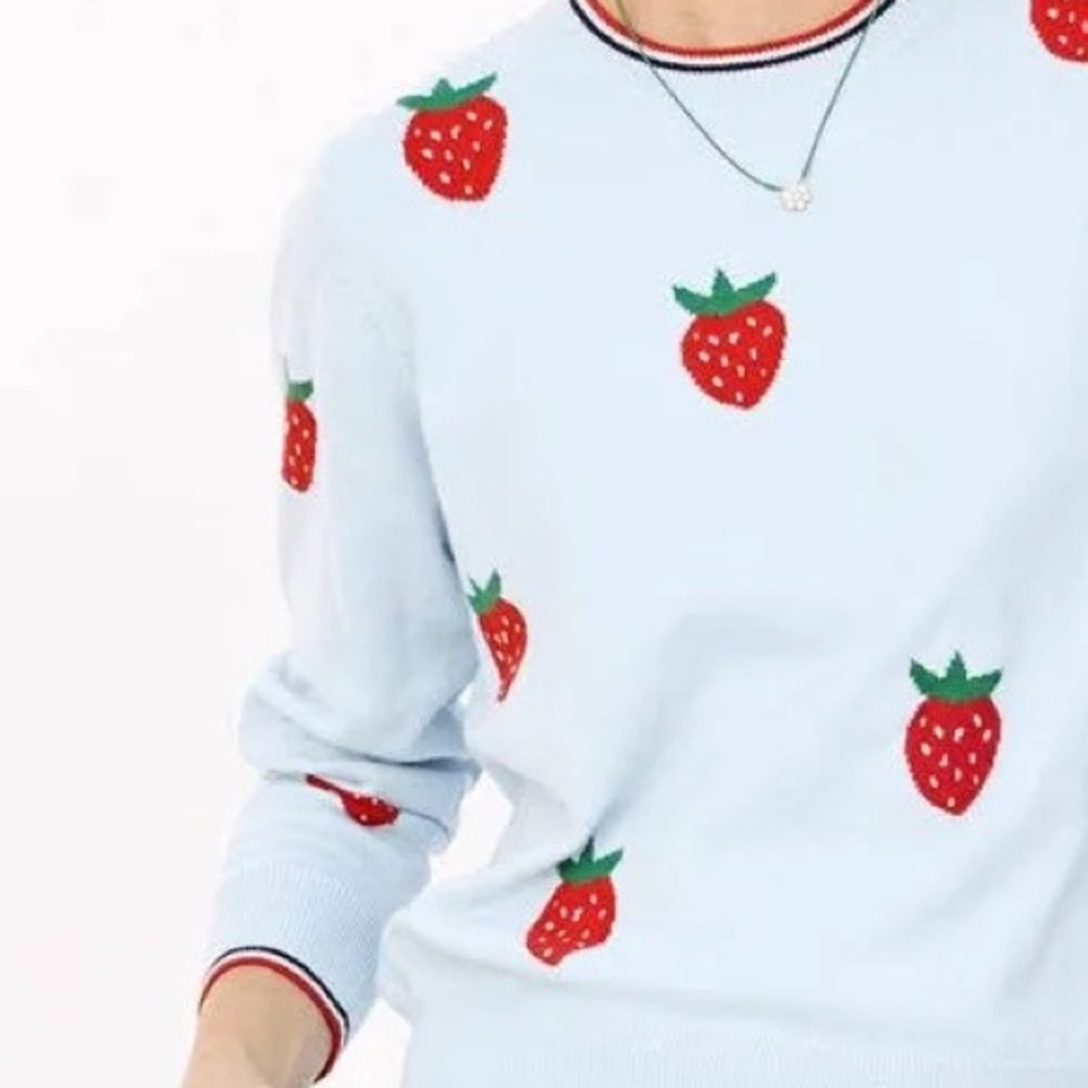 ISO - Clare V strawberry sweater XL or XXL